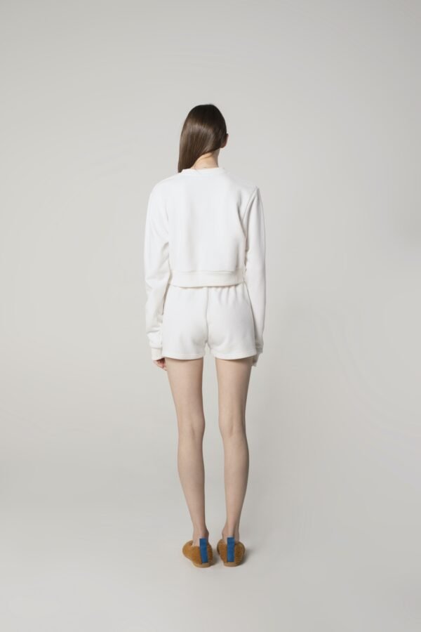marija tarlac long sleeve sweatshirt in white 1