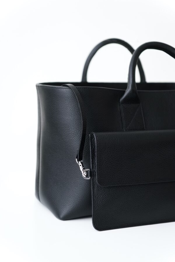 marija tarlac big shopping bag black 1
