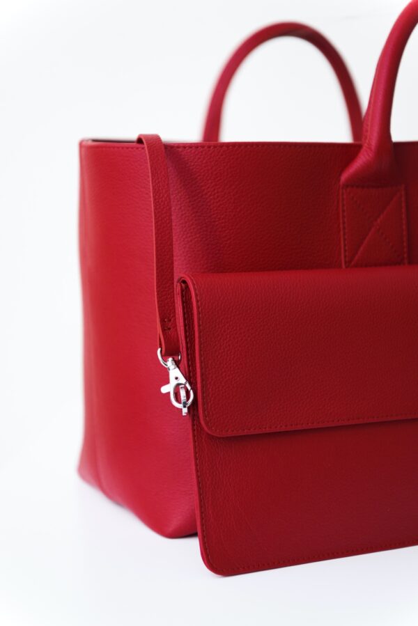 marija tarlac big shopping bag red 1 1