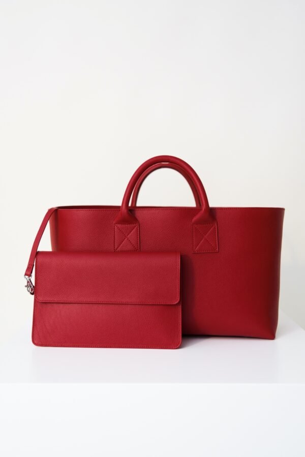 Big Shopping Bag-Red