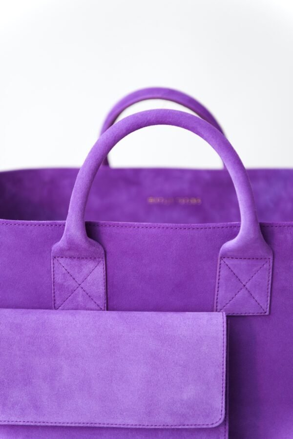 marija tarlac big shopping bag violet 2