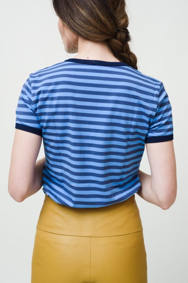 marija tarlac short sleeves striped cotton shirt 1