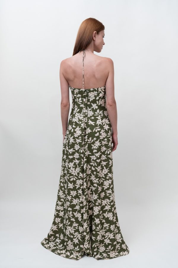 marija tarlac floral around neck straps dress 1