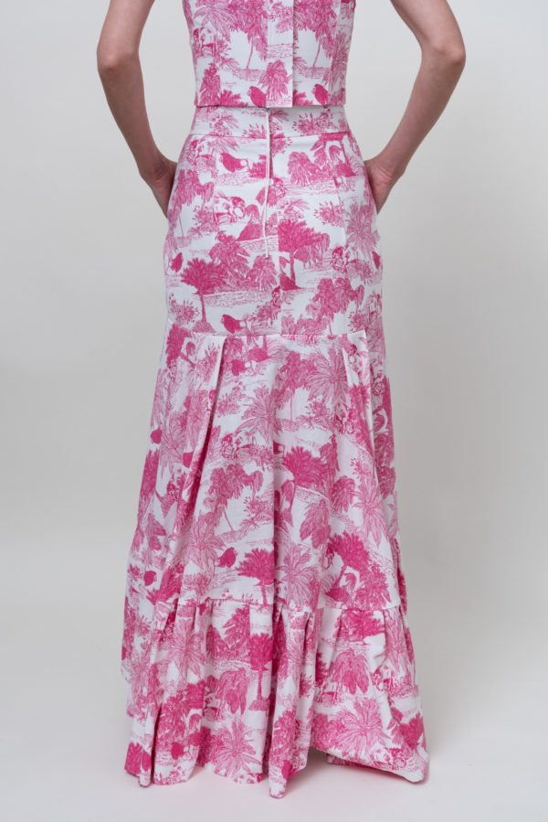 marija tarlac tropic cotton asymmetric skirt 2